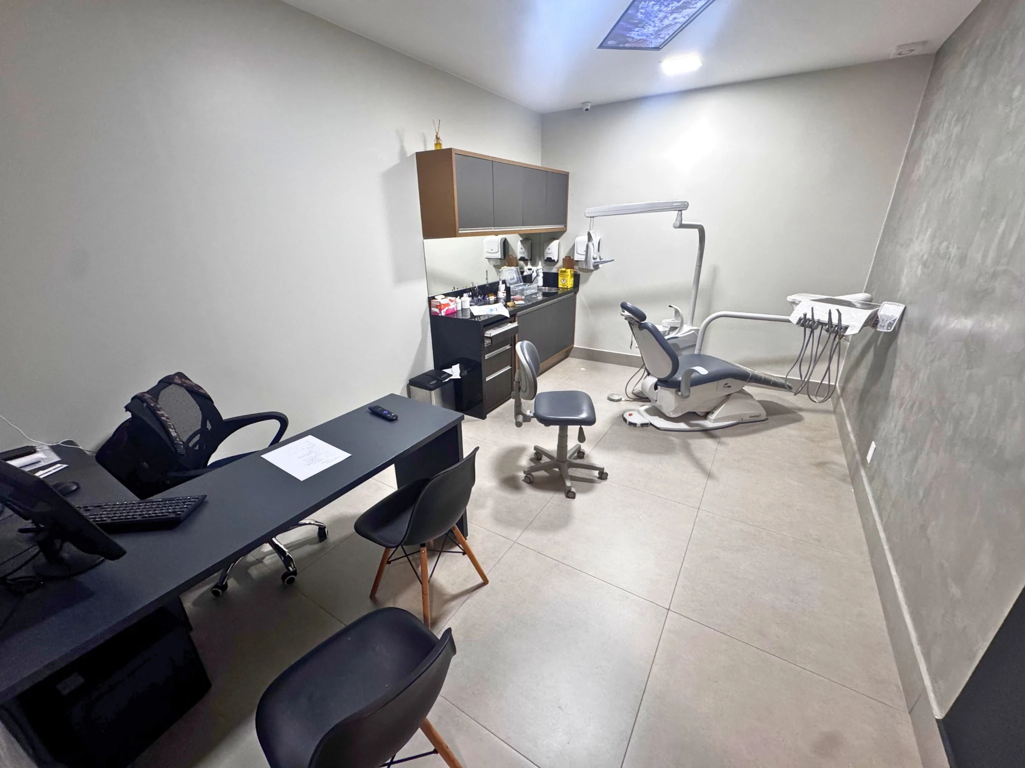 Ambiente interno da clínica